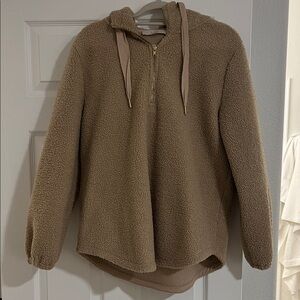 LOFT Tan Textured Outerwear